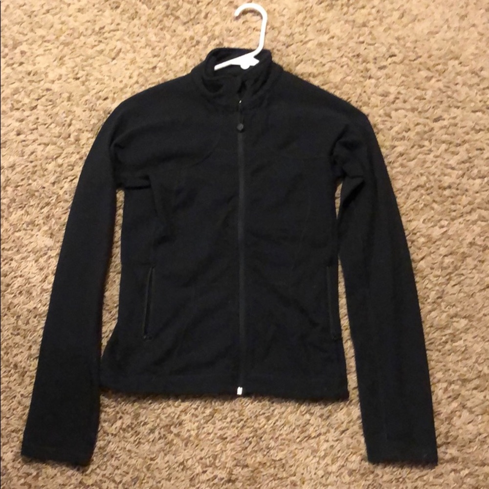 Lululemon black running jacket